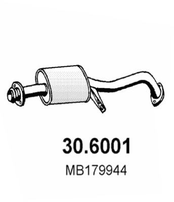 ASSO Keskiäänenvaimentaja 30.6001