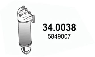 ASSO Katalysaattori 34.0038
