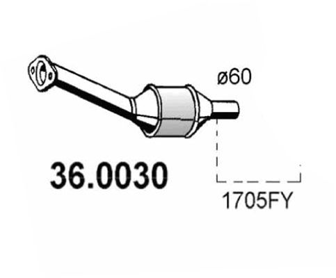 ASSO Katalysaattori 36.0030