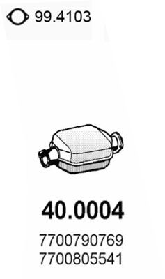 ASSO Katalysaattori 40.0004
