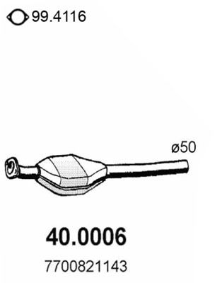 ASSO Katalysaattori 40.0006