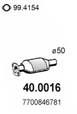 ASSO Katalysaattori 40.0016