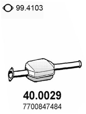 ASSO Katalysaattori 40.0029