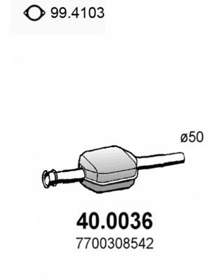 ASSO Katalysaattori 40.0036