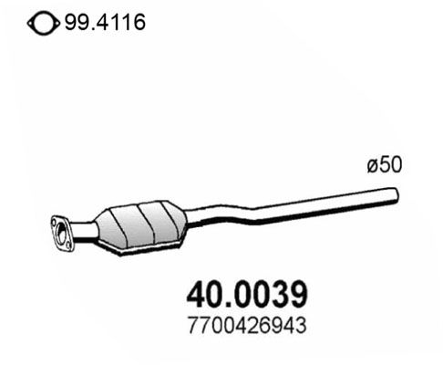 ASSO Katalysaattori 40.0039