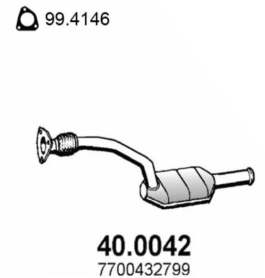 ASSO Katalysaattori 40.0042