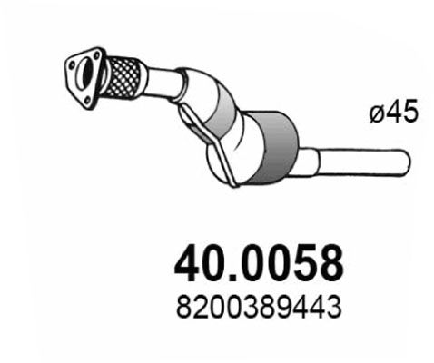 ASSO Katalysaattori 40.0058