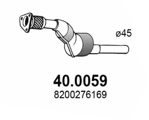 ASSO Katalysaattori 40.0059