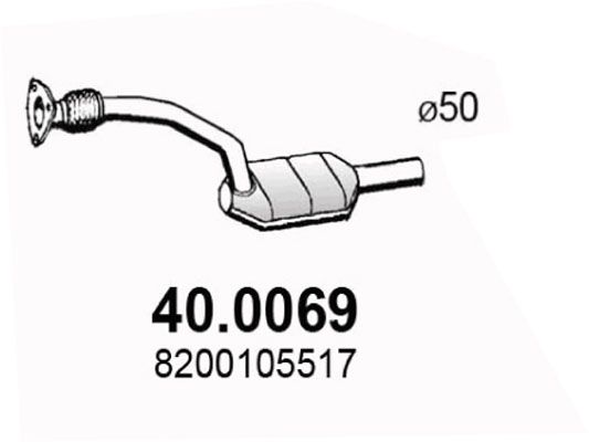 ASSO Katalysaattori 40.0069