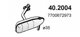 ASSO Etuäänenvaimentaja 40.2004