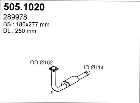 ASSO Pakoputki 505.1020