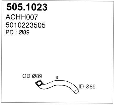 ASSO Pakoputki 505.1023