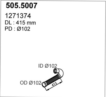 ASSO Pakoputki 505.5007