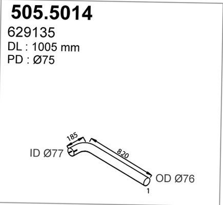 ASSO Pakoputki 505.5014