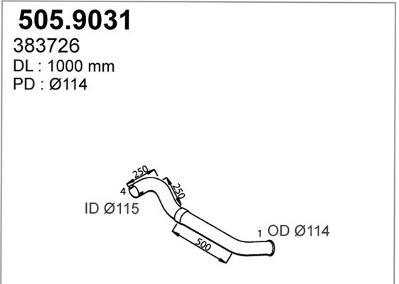 ASSO Pakoputki 505.9031