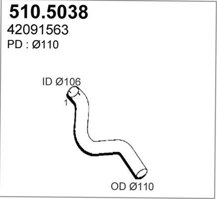 ASSO Pakoputki 510.5038