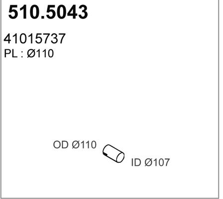 ASSO Pakoputki 510.5043