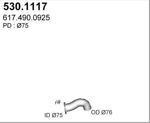 ASSO Pakoputki 530.1117