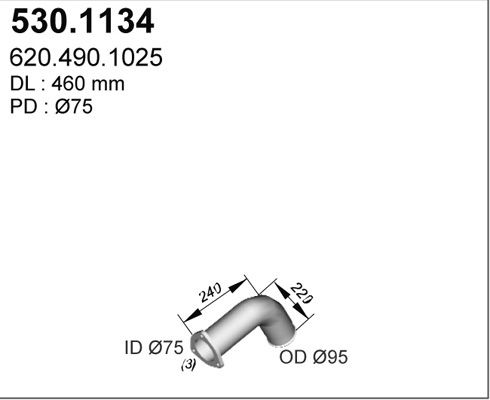 ASSO Pakoputki 530.1134