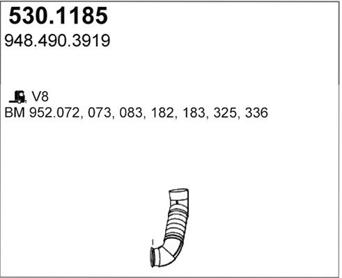 ASSO Pakoputki 530.1185