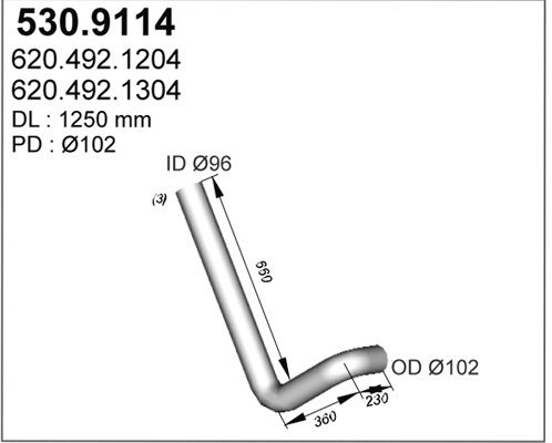 ASSO Pakoputki 530.9114