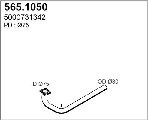 ASSO Pakoputki 565.1050