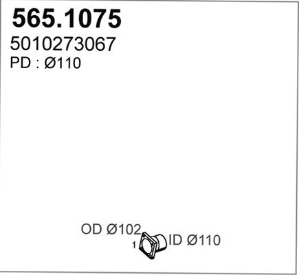 ASSO Pakoputki 565.1075
