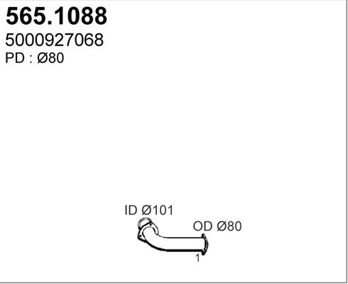 ASSO Pakoputki 565.1088