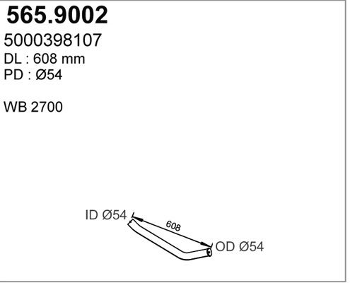 ASSO Pakoputki 565.9002