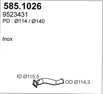 ASSO Pakoputki 585.1026