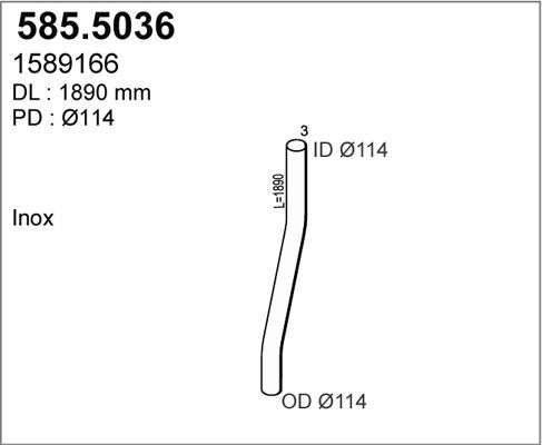 ASSO Pakoputki 585.5036