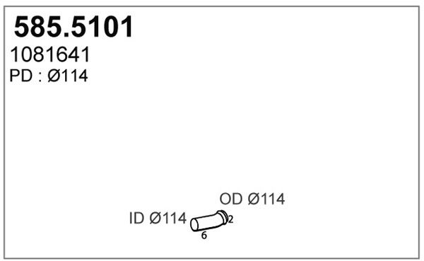 ASSO Pakoputki 585.5101