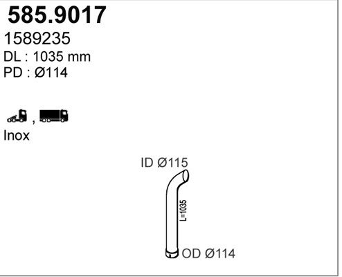 ASSO Pakoputki 585.9017