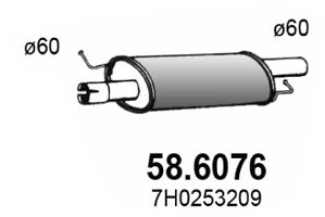 ASSO Keskiäänenvaimentaja 58.6076