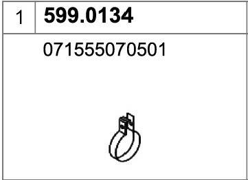 ASSO Asennussarja, vaimennin 599.0134