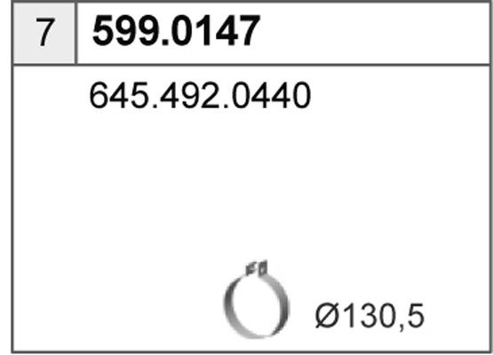 ASSO Asennussarja, vaimennin 599.0147