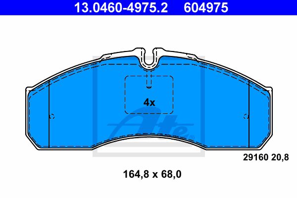 ATE Jarrupala, levyjarru 13.0460-4975.2