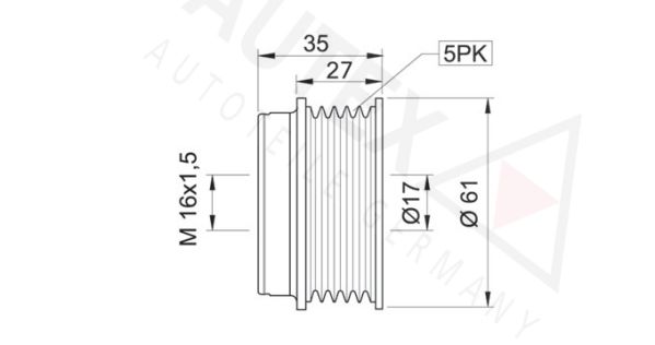 AUTEX Vapaakytkin 621017