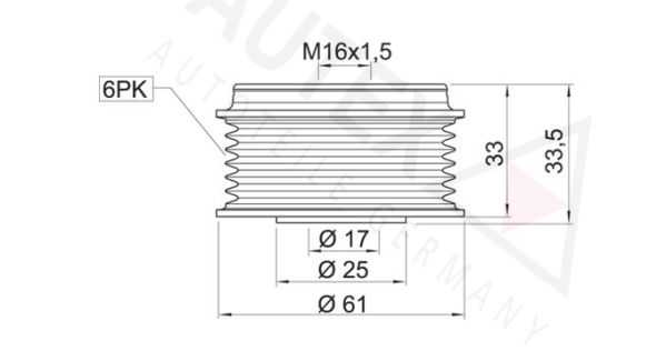 AUTEX Vapaakytkin 621770