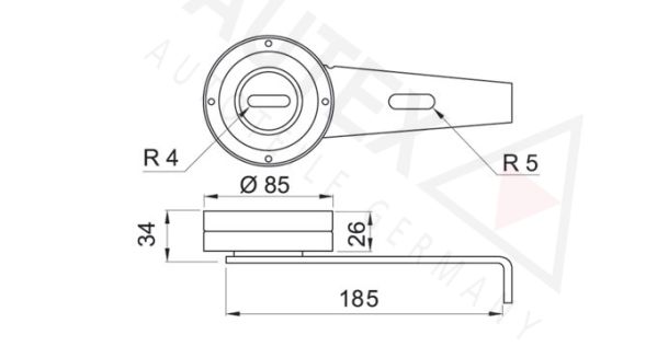 AUTEX Kiristysrulla, moniurahihna 641526