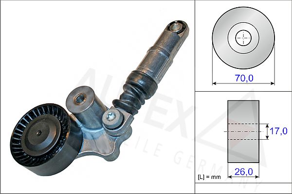 AUTEX Hihnankiristin, moniurahihna 654848