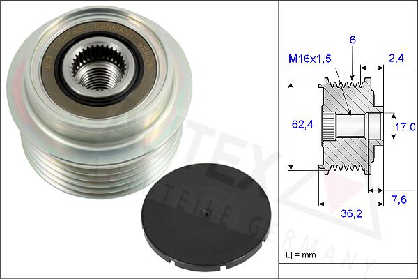 AUTEX Vapaakytkin 654852