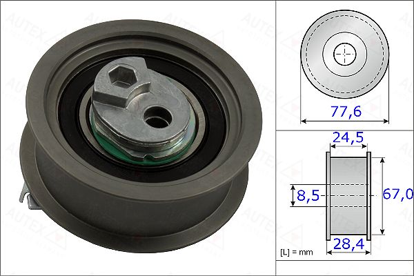 AUTEX Kiristysrulla, hammashihnat 654865