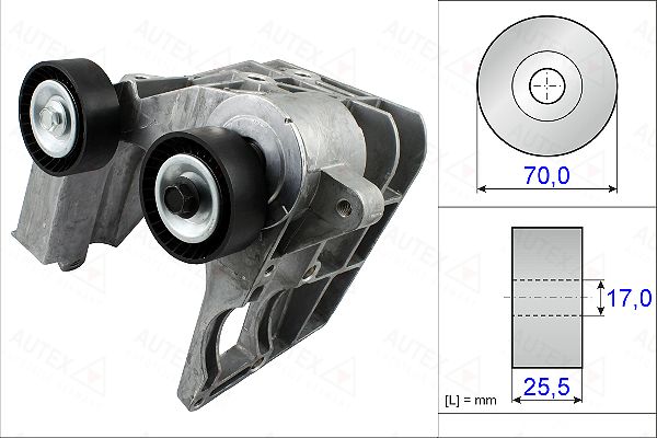 AUTEX Hihnankiristin, moniurahihna 654885