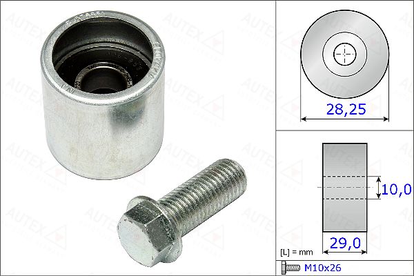 AUTEX Ohjainrulla, hammashihna 654937