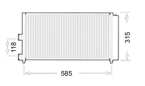 AUTOCLIMA Lauhdutin, ilmastointilaite 30311480