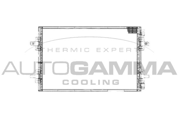 AUTOGAMMA Lauhdutin, ilmastointilaite 101841