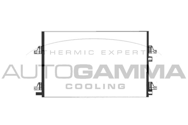 AUTOGAMMA Lauhdutin, ilmastointilaite 102763