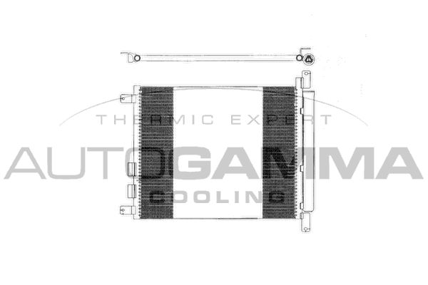AUTOGAMMA Lauhdutin, ilmastointilaite 103296