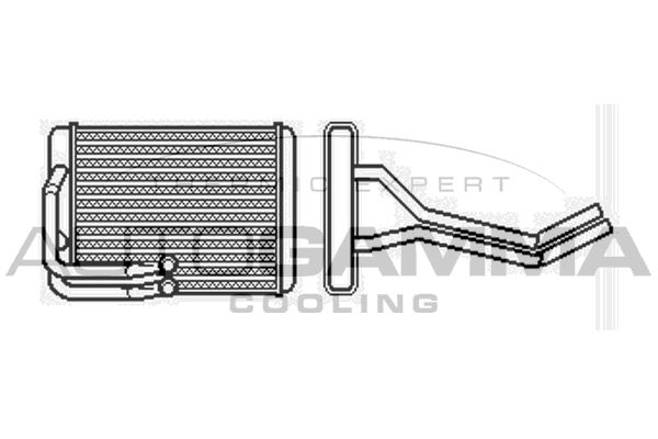 AUTOGAMMA Lämmityslaitteen kenno 103706